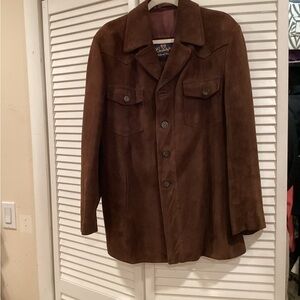 Vintage Bendyk Rancher Style  Suede Men's Blazer